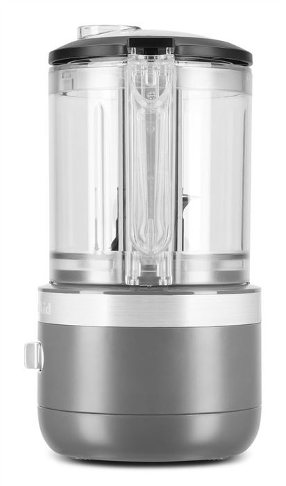 Kitchenaid 5KFCB519 EDG Picadora de Alimentos Inalámbrica Gris Marengo con Batería de 12V y Bol de 1.18L