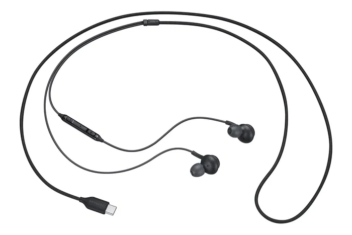 Samsung EO-IC100 Auriculares Intrauditivos Alámbricos con Micrófono USB Tipo C para Llamadas/Música, Frecuencia 20-20000 Hz, Negro