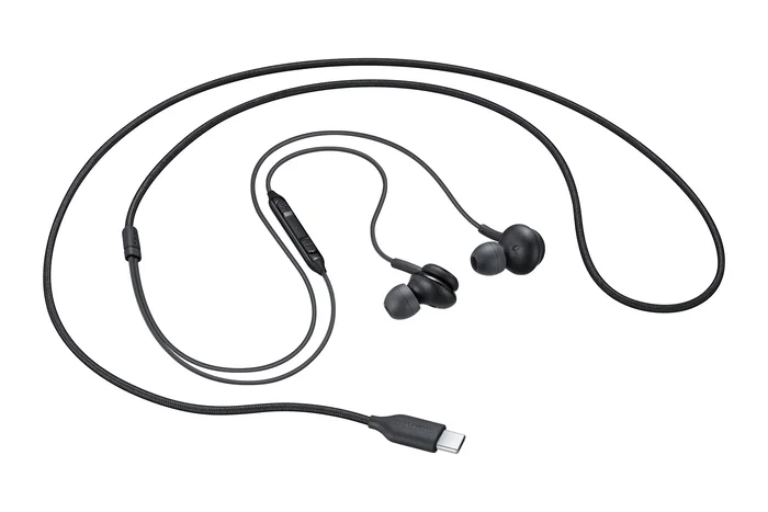 Samsung EO-IC100 Auriculares Intrauditivos Alámbricos con Micrófono USB Tipo C para Llamadas/Música, Frecuencia 20-20000 Hz, Negro