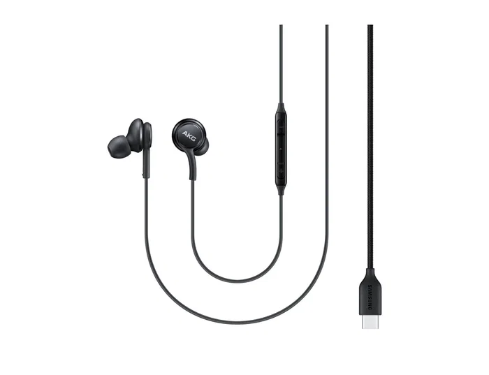 Samsung EO-IC100 Auriculares Intrauditivos Alámbricos con Micrófono USB Tipo C para Llamadas/Música, Frecuencia 20-20000 Hz, Negro