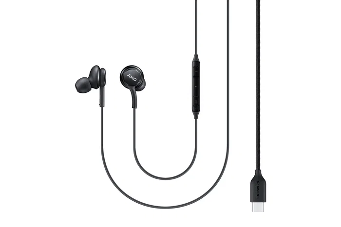 Samsung EO-IC100 Auriculares Intrauditivos Alámbricos con Micrófono USB Tipo C para Llamadas/Música, Frecuencia 20-20000 Hz, Negro