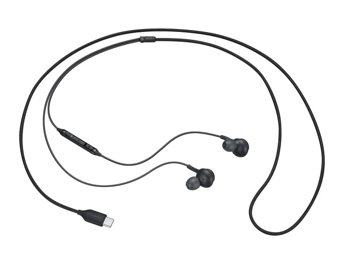 Samsung EO-IC100 Auriculares Intrauditivos Alámbricos con Micrófono USB Tipo C para Llamadas/Música, Frecuencia 20-20000 Hz, Negro
