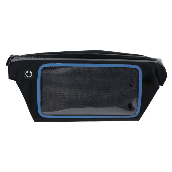 Be Mix Riñonera Deportiva Impermeable con Ventana Táctil para Móvil y Bolsillo para Llaves