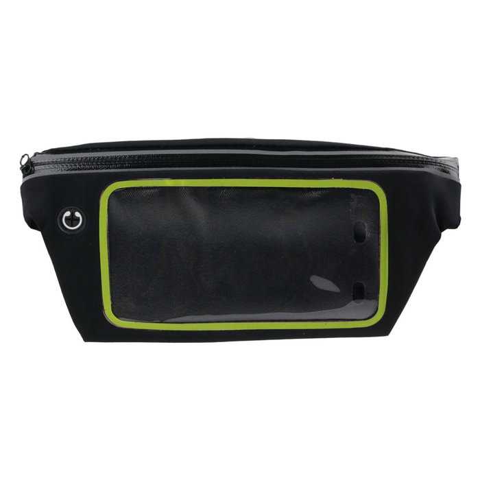 Be Mix Riñonera Deportiva Impermeable con Ventana Táctil para Móvil y Bolsillo para Llaves