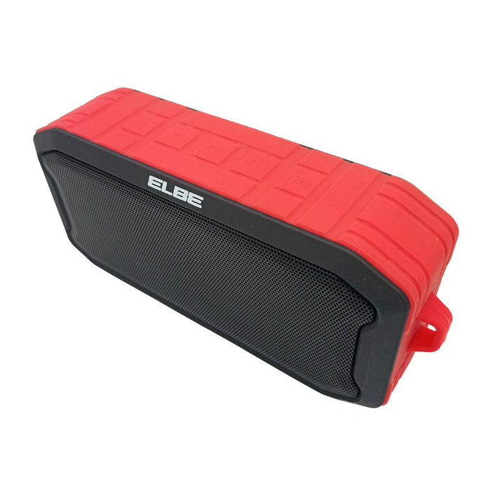 Elbe ALT-R15-TWS Altavoz Bluetooth 5W TWS Rojo IPX7