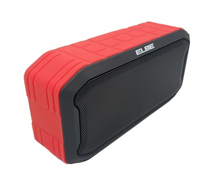 Elbe ALT-R15-TWS Altavoz Bluetooth 5W TWS Rojo IPX7 Resistente al Agua Portátil con Sonido Estéreo