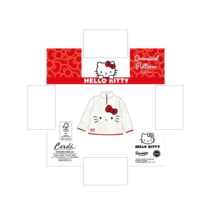 Cerdá Pijama Largo Coral Fleece Indoor Hello Kitty Blanco 8 Años Cerdá Pijama Largo Coral Fleece Indoor Hello Kitty Blanco 8 Años