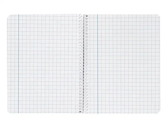 Liderpapel Cuaderno Espiral Witty A4 Tapa Dura 80 Hojas 90g Cuadro 8mm Colores Surtidos