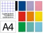 Liderpapel Cuaderno Espiral Witty A4 Tapa Dura 80 Hojas 90g Cuadro 8mm Colores Surtidos