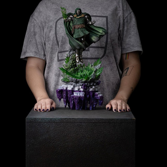 The Infinity Gauntlet Marvel Legends Diorama Estatua 1/10 Art Scale Doctor Doom Deluxe Edition 42 cm The Infinity Gauntlet Marvel Legends Diorama Estatua 1/10 Art Scale Doctor Doom Deluxe Edition 42 cm