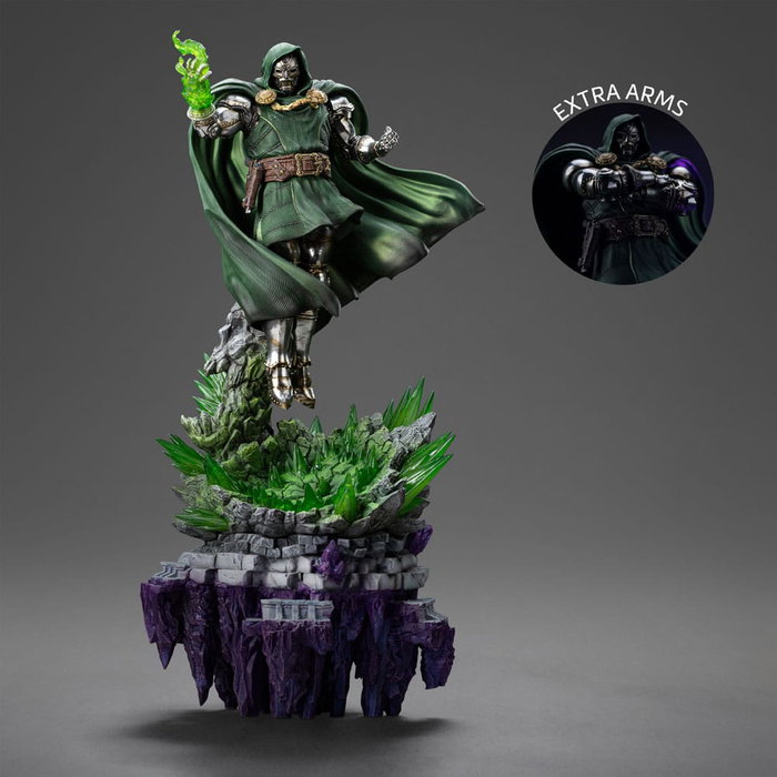 The Infinity Gauntlet Marvel Legends Diorama Estatua 1/10 Art Scale Doctor Doom Deluxe Edition 42 cm The Infinity Gauntlet Marvel Legends Diorama Estatua 1/10 Art Scale Doctor Doom Deluxe Edition 42 cm