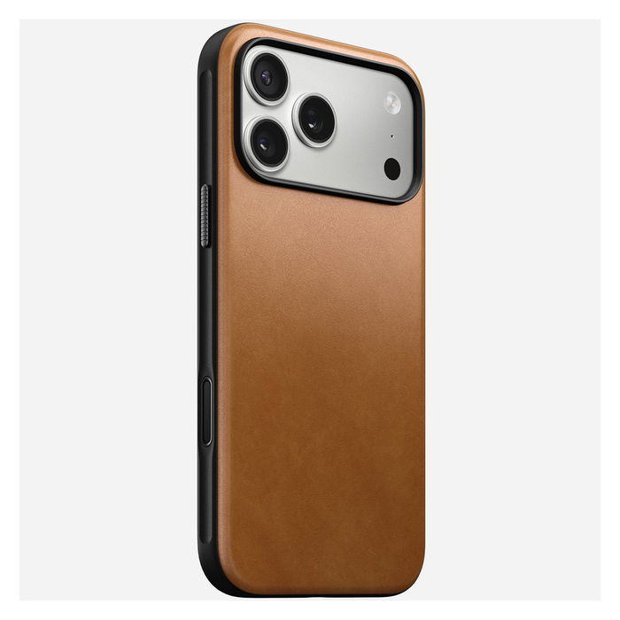 Nomad iPhone 17 Pro Max Funda Modern Leather Case English Tan