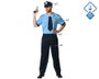 Disfraz Policía Hombre Adulto Azul XS-S