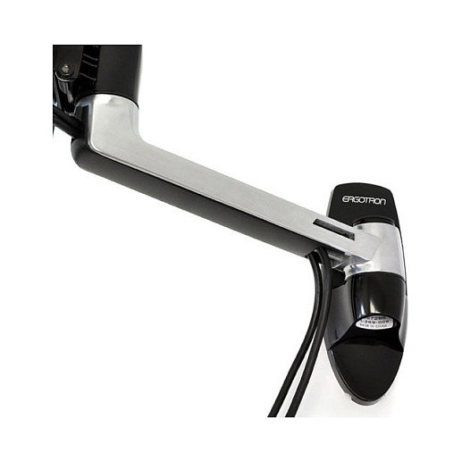 Ergotron LX HD Brazo Articulado para Montaje en Pared, Compatible VESA 75x75-200x200mm, Sostiene hasta 22.7kg y Pantallas de hasta 42" (106cm), Color Aluminio