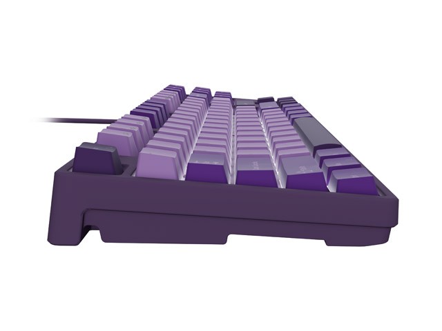 Fury Kanabo K2 Teclado Mecánico US QWERTY Blanco Retroiluminado Cableado USB Multimedia Fioletowy Fury Kanabo K2 Teclado Mecánico US QWERTY Blanco Retroiluminado Cableado USB Multimedia Fioletowy