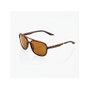 100percent Kasia con lentes PEAKPOLAR Soft Tact Havana