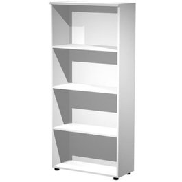 Artexport Estantería Alta Presto Abierta de 3 Estantes Blanco