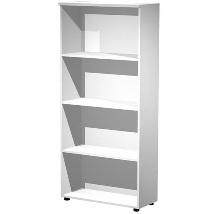 Artexport Estantería Alta Presto Abierta de 3 Estantes Blanco Artexport Estantería Alta Presto Abierta de 3 Estantes Blanco