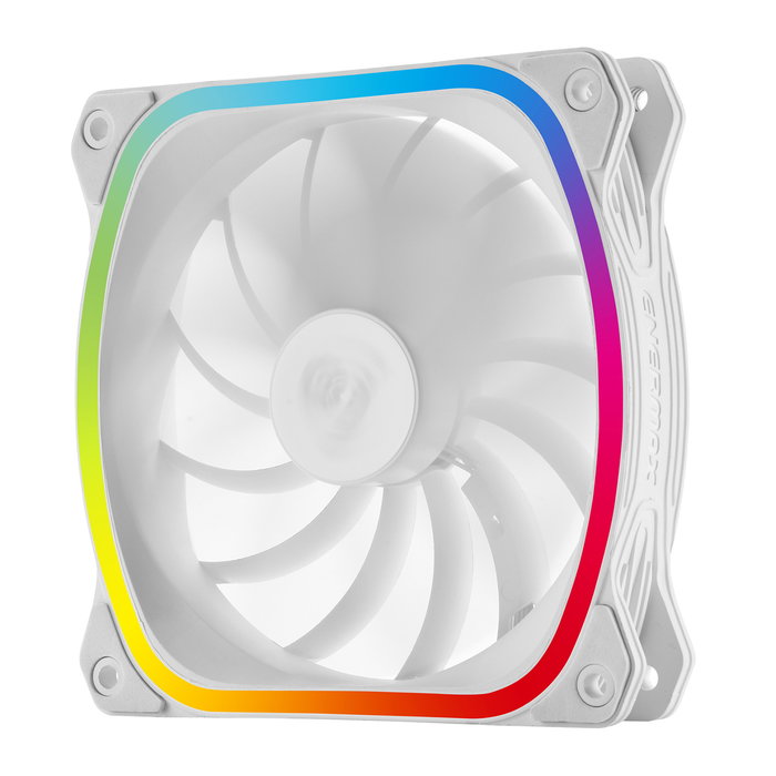 Enermax UCSQARGB12P-W-SG Ventilador Caja Gaming Squa Rgb 120mm PWM ARGB
