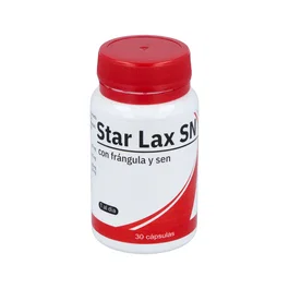 ESPADIET Star Lax Sn 30 Cápsulas - Complemento Alimenticio con Frángula, Sen y Ciruela para la Regularidad Digestiva