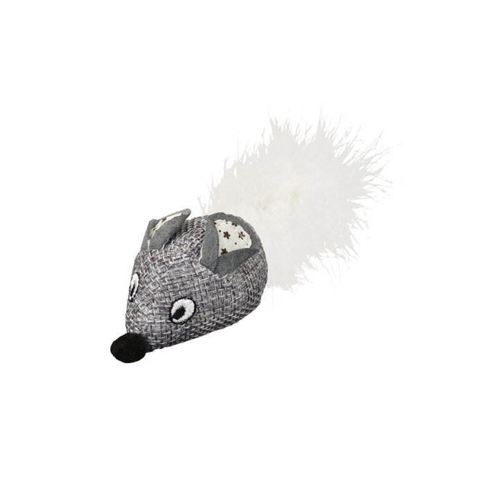 Nayeco Ratón Gris con Pluma (Pack de 3 unidades) Nayeco Ratón Gris con Pluma (Pack de 3 unidades)