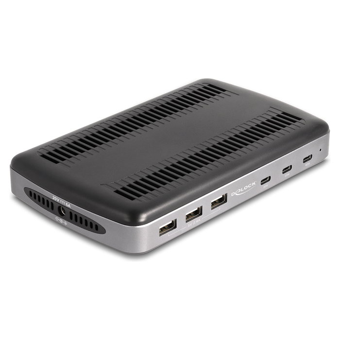 DeLOCK Estación de carga USB 41461 con 3 x USB Type-C™ PD y 3 x USB Tipo-A (112 W) DeLOCK Estación de carga USB 41461 con 3 x USB Type-C™ PD y 3 x USB Tipo-A (112 W)