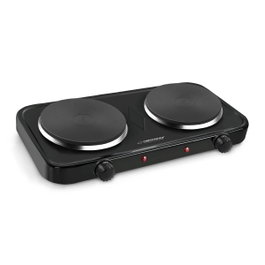 Esperanza EKH010K Cocina Eléctrica 2 Zonas, Negro