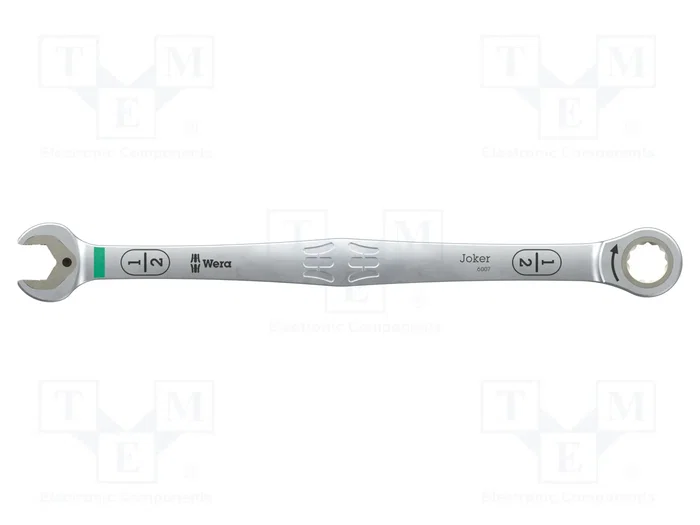 WERA Llave plana-estriada con trinquete de 1/2 pulgada, 245 mm WERA Llave plana-estriada con trinquete de 1/2 pulgada, 245 mm