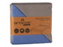 Giftdecor Colcha Cama Reversible 240x260 cm Gris Oscuro y Azul Tacto Suave Poliéster (Set de 6)
