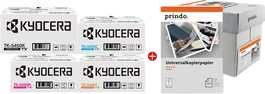 Kyocera TK-5450 MCVP Value Pack con Papel Prindo Universal