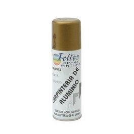 Felton Spray Pintura Aluminio Bronce 200ml Secado Rápido