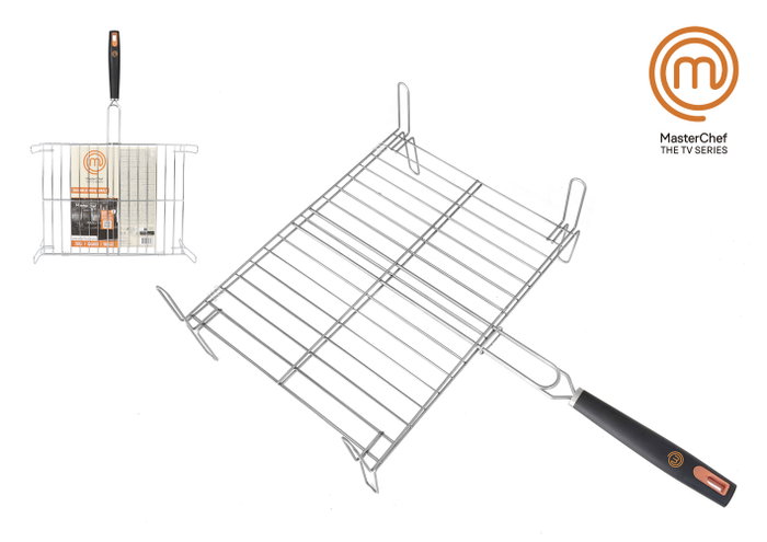 Masterchef Parrilla Barbacoa Doble 40x30cm Masterchef Parrilla Barbacoa Doble 40x30cm