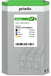 Prindo Multipack Green XL negro, cian, magenta, amarillo