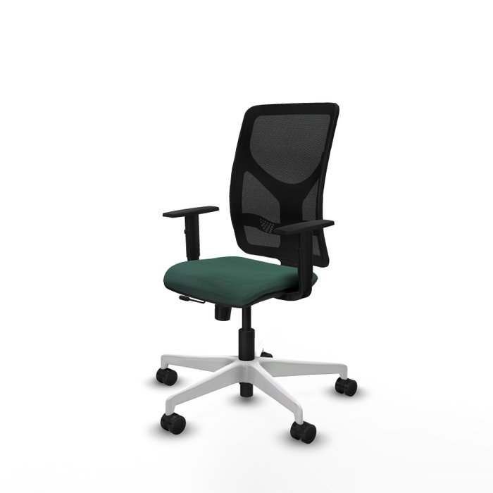 PIQUERAS Y CRESPO Silla de oficina Motilla con mecanismo Sincro/Traslack verde botella PIQUERAS Y CRESPO Silla de oficina Motilla con mecanismo Sincro/Traslack verde botella