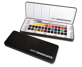 Acuarelas Daler Rowney Graduate Estuche De 36 (Medio Godets) (Set de 3)