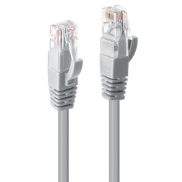 Lindy Cable de Red Cat.6 U/UTP 15m Gris