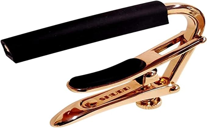 Shubb Capo Royale Cejilla para Acústica y Eléctrica Oro Rosa Shubb Capo Royale Cejilla para Acústica y Eléctrica Oro Rosa