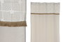 DKD Home Decor Cortina de Algodón Natural 140x260 cm