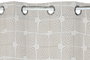 DKD Home Decor Cortina de Algodón Natural 140x260 cm