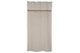 Cortina DKD Home Decor Natural 260 x 140 cm (2 Unidades) Poliéster Algodón