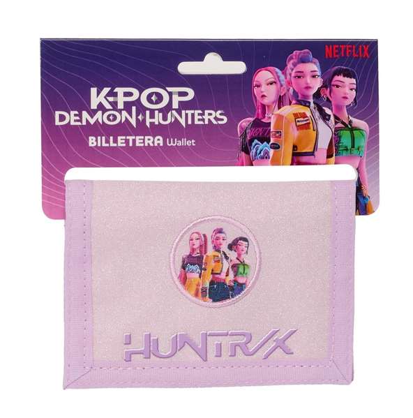 Safta Billetera K-Pop Demon Hunters Iconic 12,5x9,5x1cm