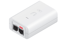 Ubiquiti POE-48-24W-WH Adaptador e Inyector de PoE 48 V 24 W Blanco