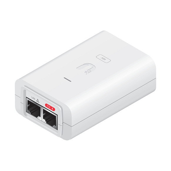 Ubiquiti POE-48-24W-WH Inyector PoE 48VDC 24W Blanco Ubiquiti POE-48-24W-WH Inyector PoE 48VDC 24W Blanco