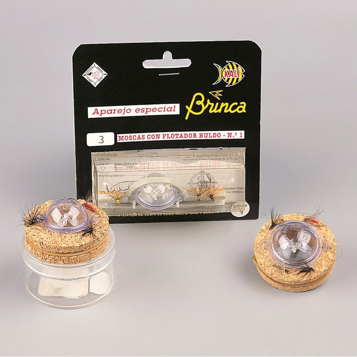 Kali Aparejo 3 Moscas b/2 Especial para Pesca de la Trucha con Flotador Buldo Kali Aparejo 3 Moscas b/2 Especial para Pesca de la Trucha con Flotador Buldo