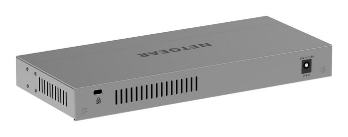 Netgear Switch Gigabit GS108MX 8 Puertos 10G/Multi-Gig, RJ-45, 36 Gbps, 16K, 41.664Mfps, 5.8W, Montaje Pared/Escritorio, Metal