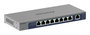 Netgear Switch Gigabit GS108MX 8 Puertos 10G/Multi-Gig, RJ-45, 36 Gbps, 16K, 41.664Mfps, 5.8W, Montaje Pared/Escritorio, Metal