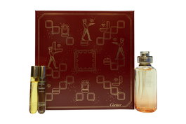 Cartier Rivières de Cartier Discovery Set 100ml Insouciance EDT + 10ml Allégresse EDT + 10ml Luxuriance EDT