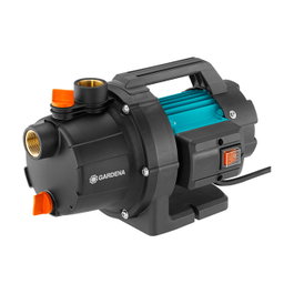 Gardena 9010-47 Bomba de Jardín 3000/4 600W 3000 l/h Negro y Verde