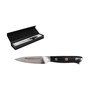 Cuchillo Pelador Quttin Damaskus Negro Plateado Acero Inoxidable 9 cm (2 Unidades)