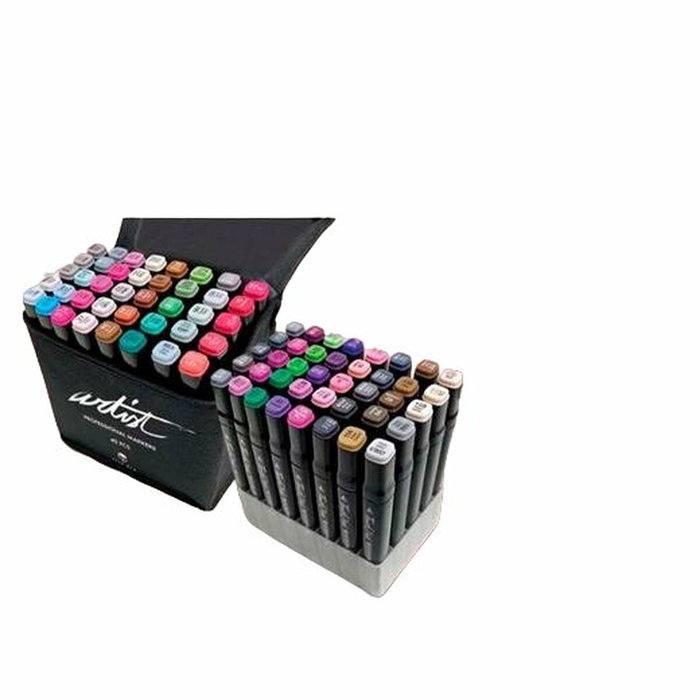 Set de Rotuladores Alex Bog Luxury Canvas Gama Artist 40 Piezas Doble punta Multicolor Set de Rotuladores Alex Bog Luxury Canvas Gama Artist 40 Piezas Doble punta Multicolor